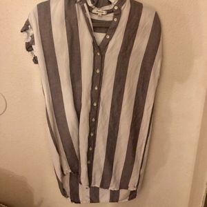 Madewell stripped t-shirt dress